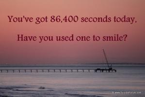 86400 seconds