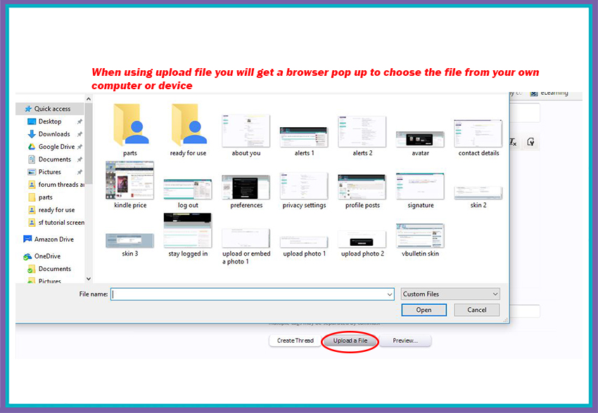 Adding Pictures