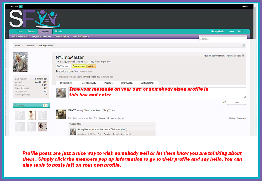Profile Post