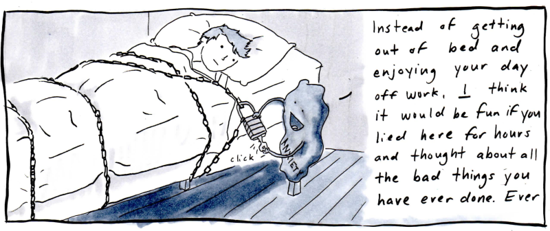 Anxiety Stay in Bed
